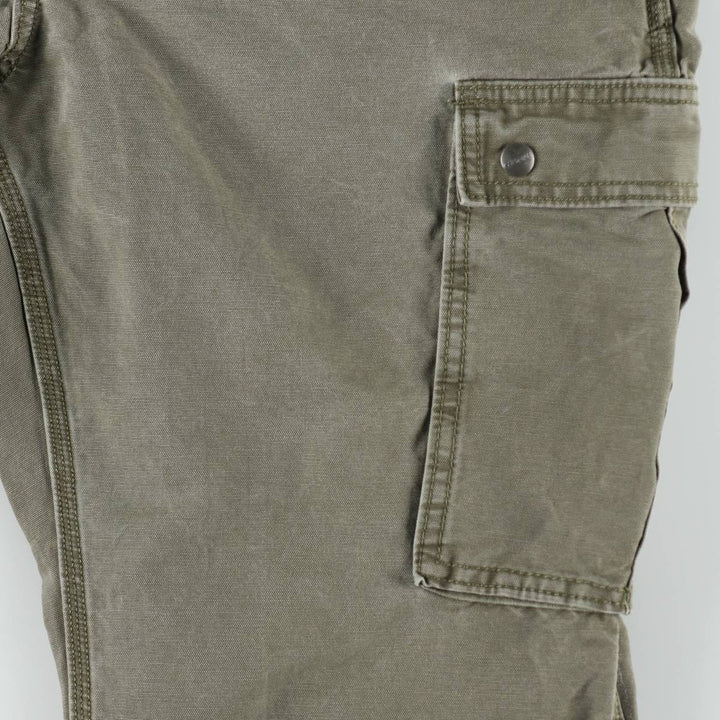 Carhartt Relaxed Fit Duck Work Pants Cargo Pants Men's W37 (approx.) cotton Khaki type Vintage Second Hand