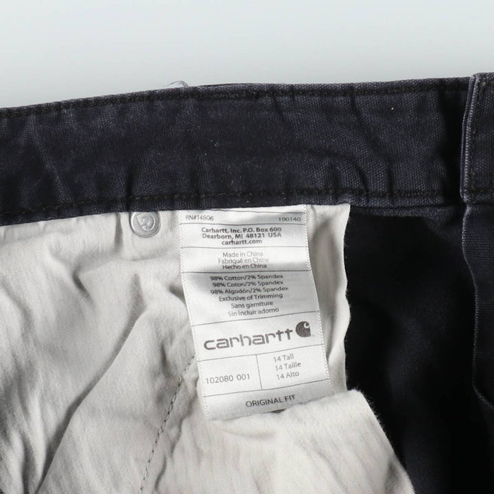 Dickies Original Fit Duck Painter Pants, Women's XXL (equivalent to W35) cotton black type Vintage Second Hand