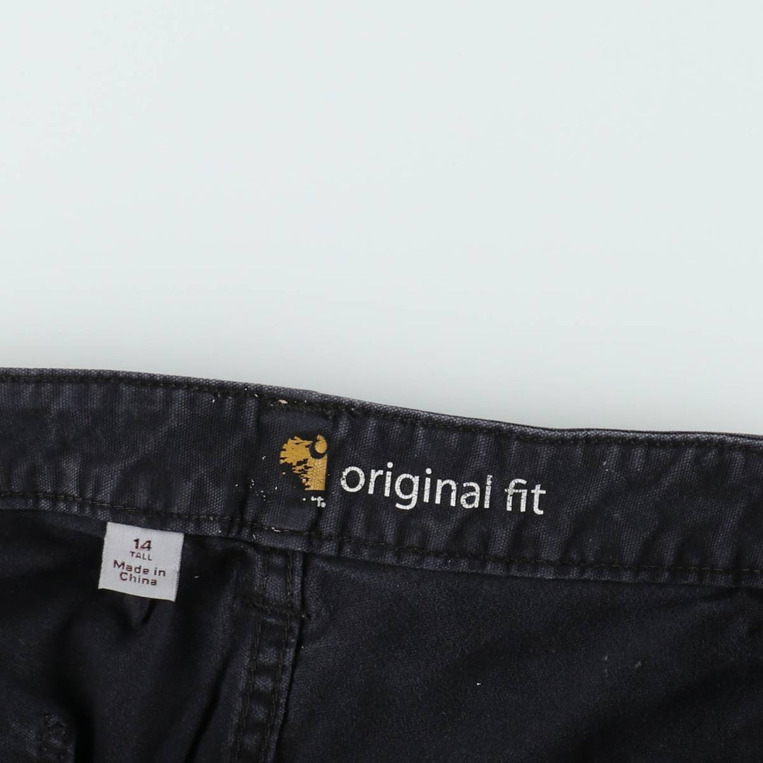 Dickies Original Fit Duck Painter Pants, Women's XXL (equivalent to W35) cotton black type Vintage Second Hand