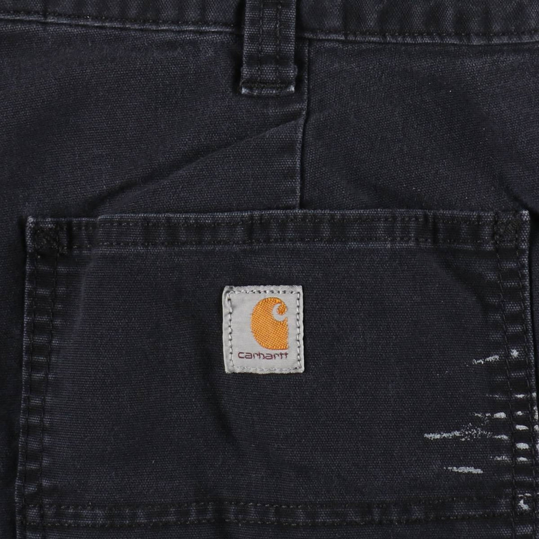 Dickies Original Fit Duck Painter Pants, Women's XXL (equivalent to W35) cotton black type Vintage Second Hand
