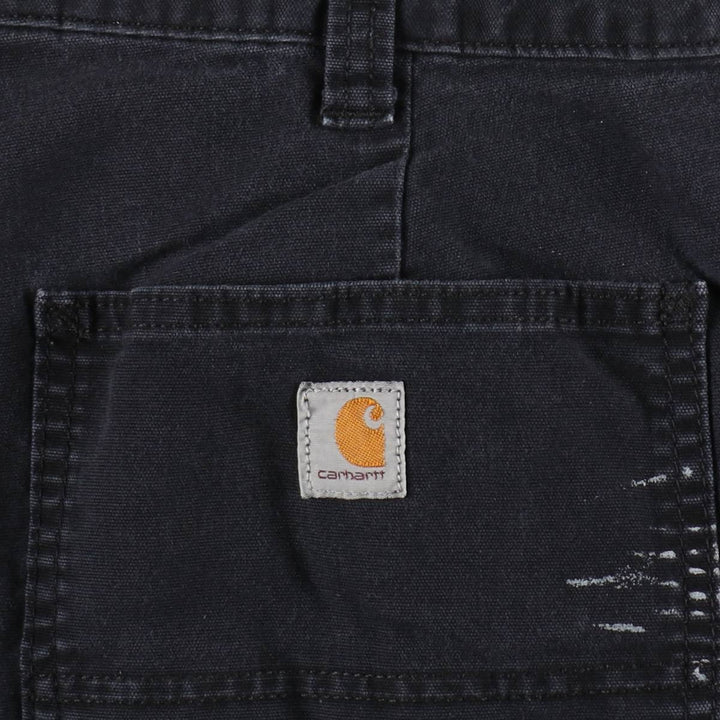 Dickies Original Fit Duck Painter Pants, Women's XXL (equivalent to W35) cotton black type Vintage Second Hand