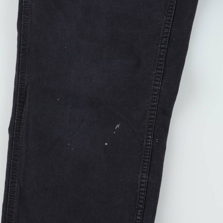 Dickies Original Fit Duck Painter Pants, Women's XXL (equivalent to W35) cotton black type Vintage Second Hand