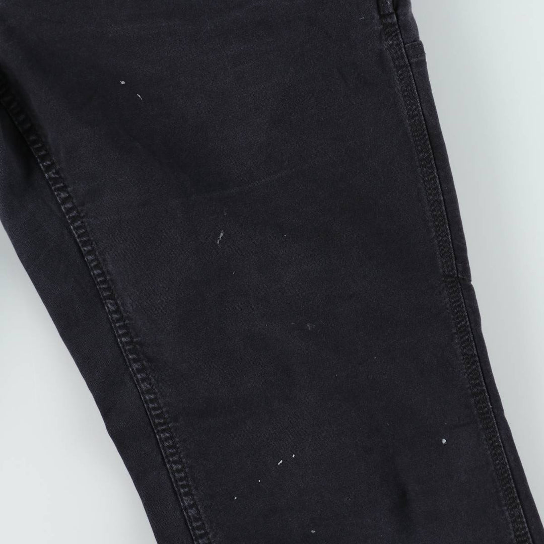 Dickies Original Fit Duck Painter Pants, Women's XXL (equivalent to W35) cotton black type Vintage Second Hand