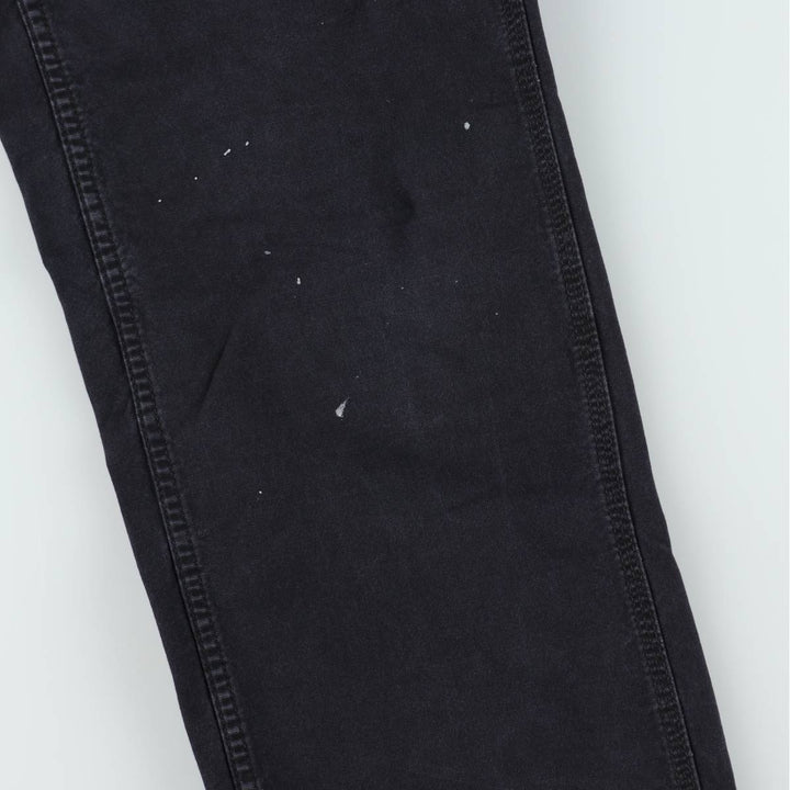 Dickies Original Fit Duck Painter Pants, Women's XXL (equivalent to W35) cotton black type Vintage Second Hand