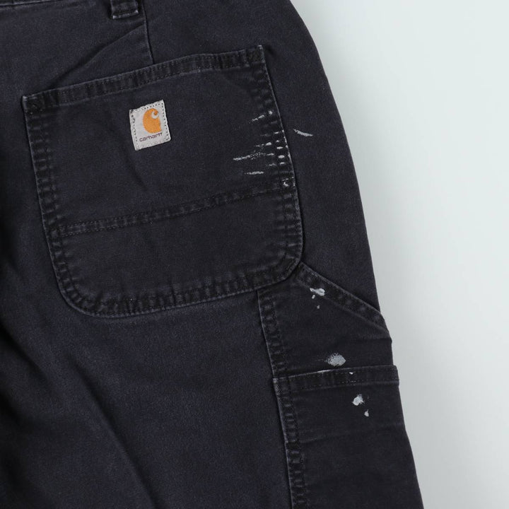 Dickies Original Fit Duck Painter Pants, Women's XXL (equivalent to W35) cotton black type Vintage Second Hand