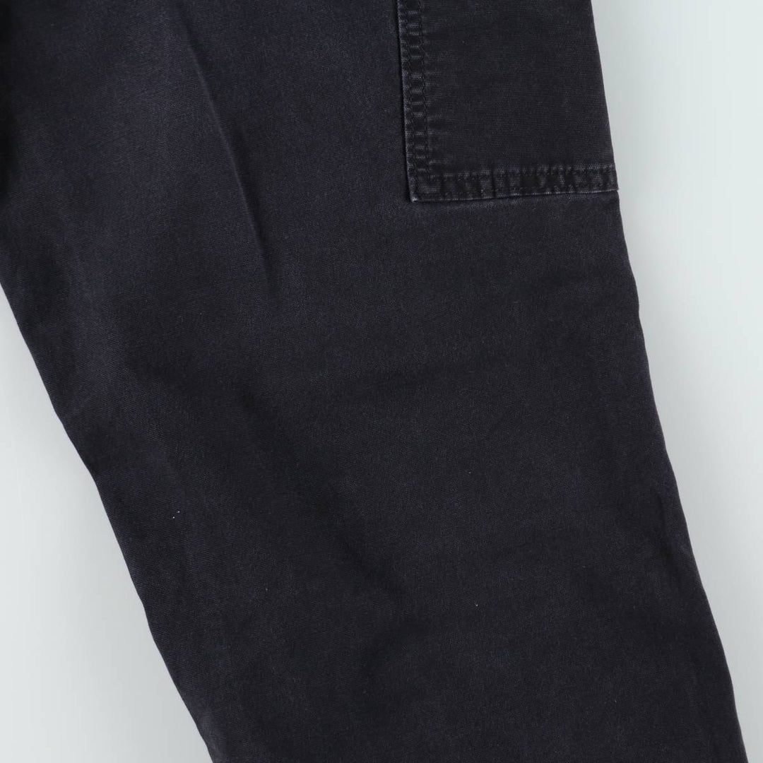 Dickies Original Fit Duck Painter Pants, Women's XXL (equivalent to W35) cotton black type Vintage Second Hand