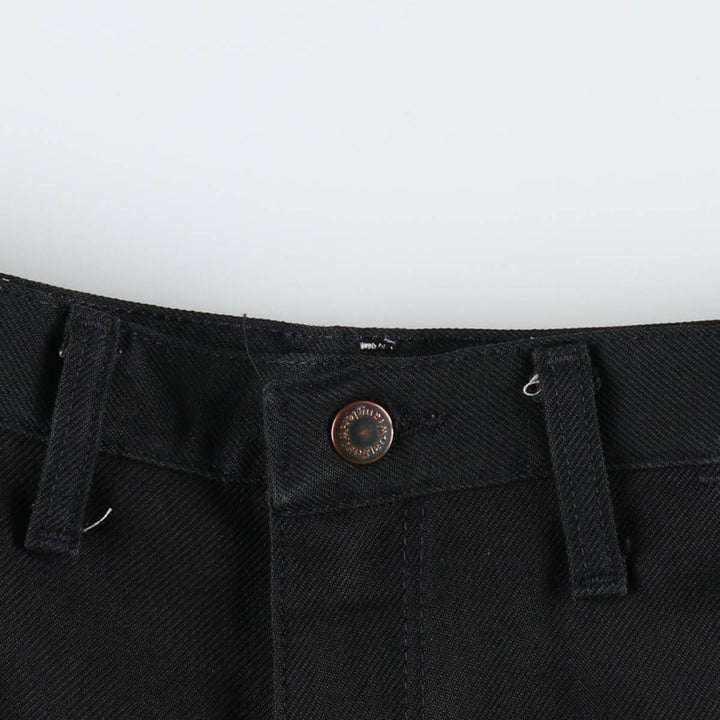 Vintage 80s-90'S Wrangler Rancher Dress Jeans, Slacks, Made in USA, Men's, Size W37 polyester black type Vintage Second Hand