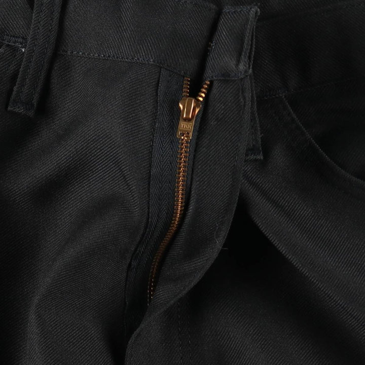 1990'S Wrangler Rancher Dress Jeans Slacks Pants, Made in Canada, Men's W32 (approx.), Vintage polyester black type Vintage Second Hand