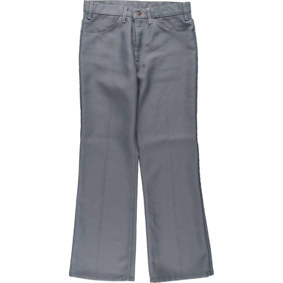 1980'S Levi's STA-PREST 10517-6154 Flare Pants, Men's W31 (approx.), Vintage unclear gray type Vintage Second Hand