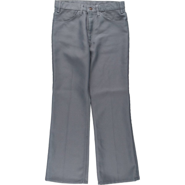 1980'S Levi's STA-PREST 10517-6154 Flare Pants, Men's W31 (approx.), Vintage unclear gray type Vintage Second Hand