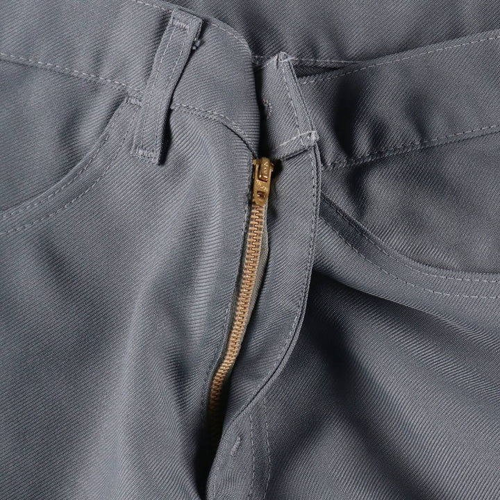 1980'S Levi's STA-PREST 10517-6154 Flare Pants, Men's W31 (approx.), Vintage unclear gray type Vintage Second Hand