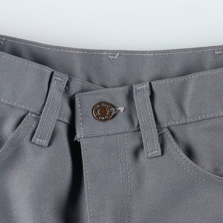 1980'S Levi's STA-PREST 10517-6154 Flare Pants, Men's W31 (approx.), Vintage unclear gray type Vintage Second Hand