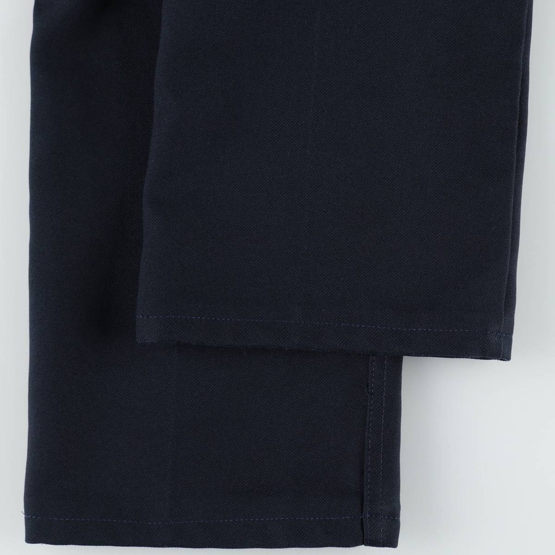 1990'S Levi's STA-PREST 10517-6117 Flare Pants, Men's W36 (approx.), Vintage polyester navy blue type Vintage Second Hand