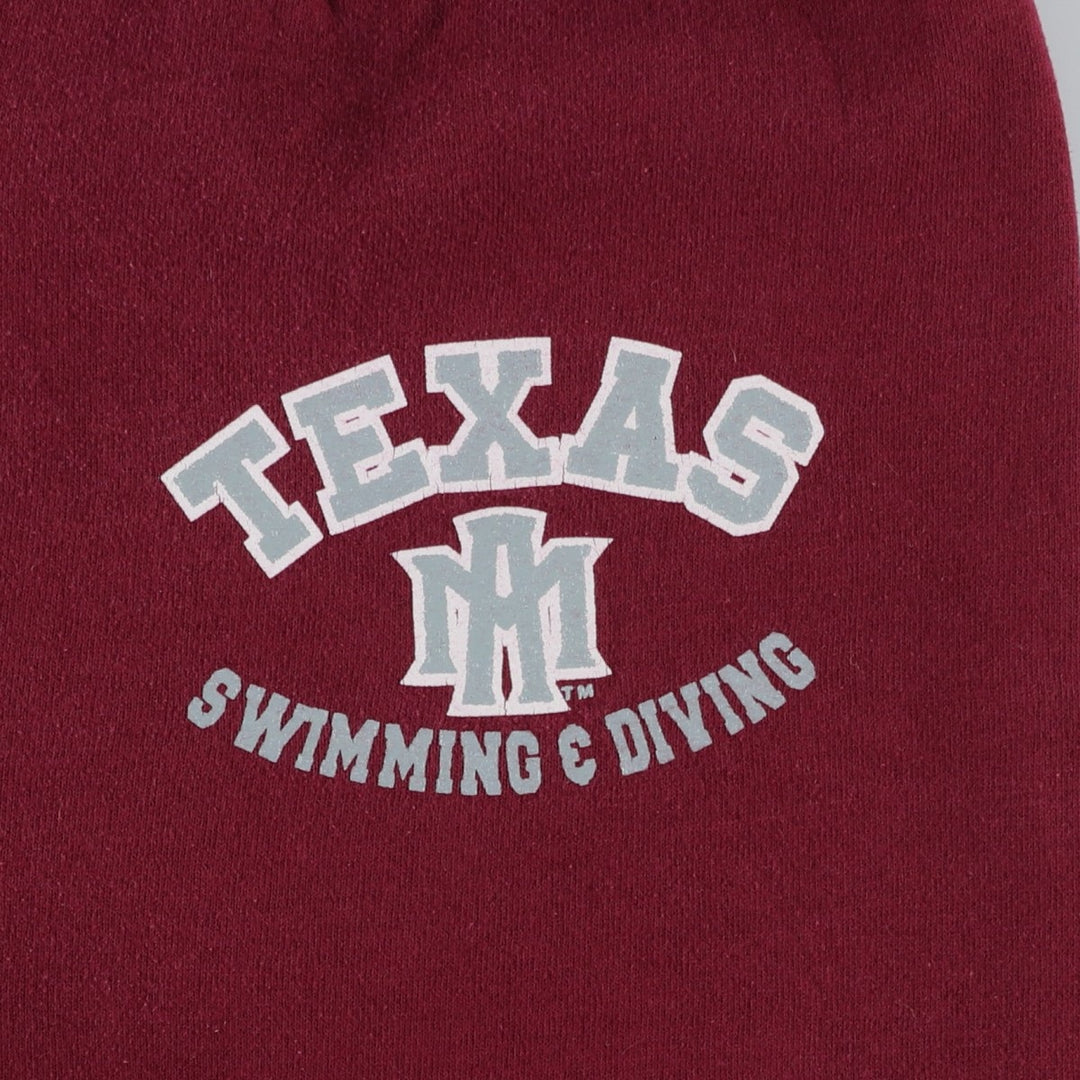90'S Russell Athletic sweatpants, made in USA, men's size M equivalent, vintage. cotton wine-red Vintage Second Hand