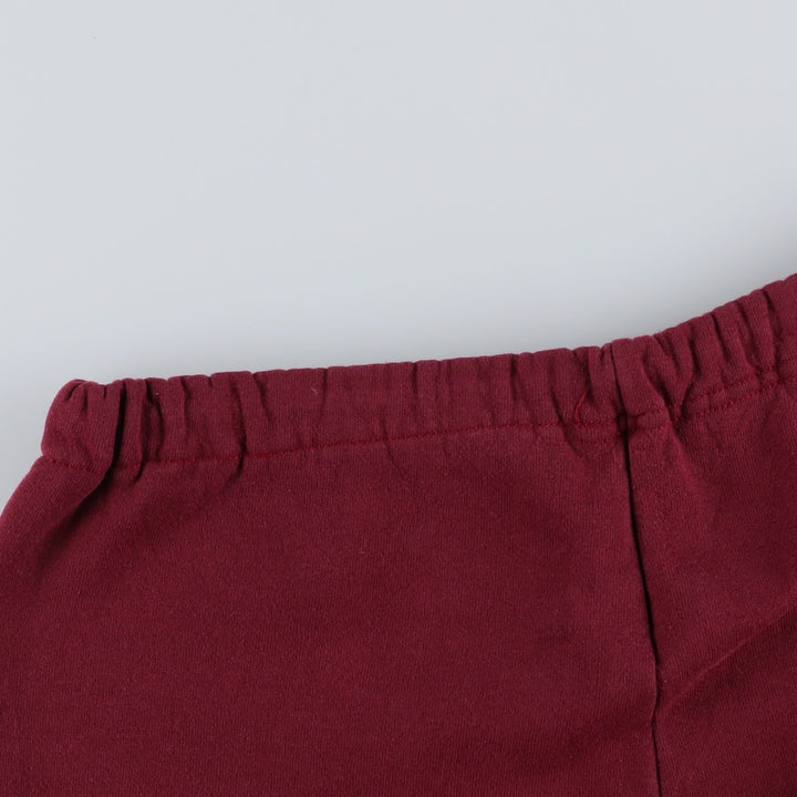 90'S Russell Athletic sweatpants, made in USA, men's size M equivalent, vintage. cotton wine-red Vintage Second Hand
