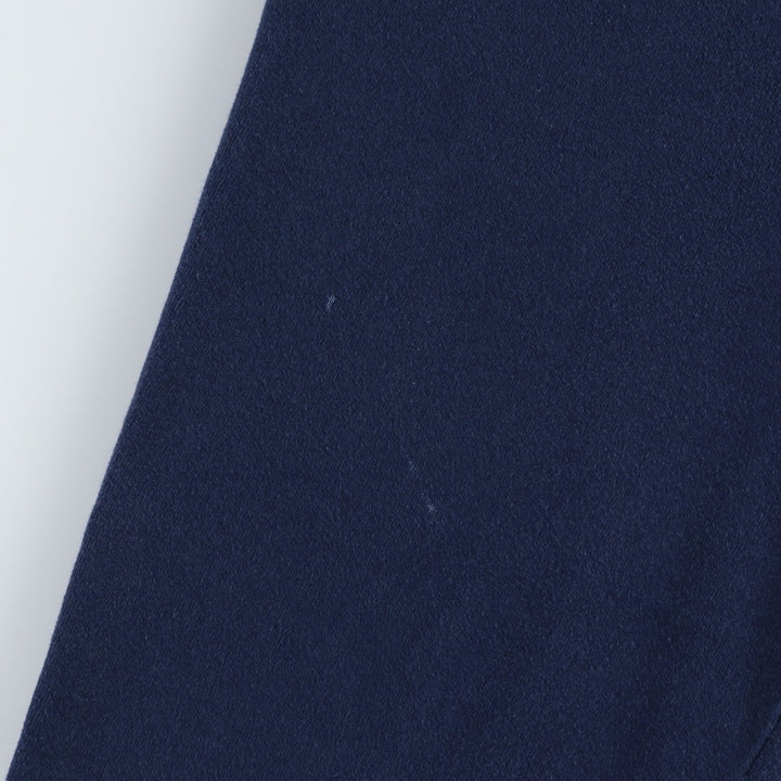 80s-90'S Jerzees USA-made men's size L (equivalent) vintage cotton navy blue type Vintage Second Hand
