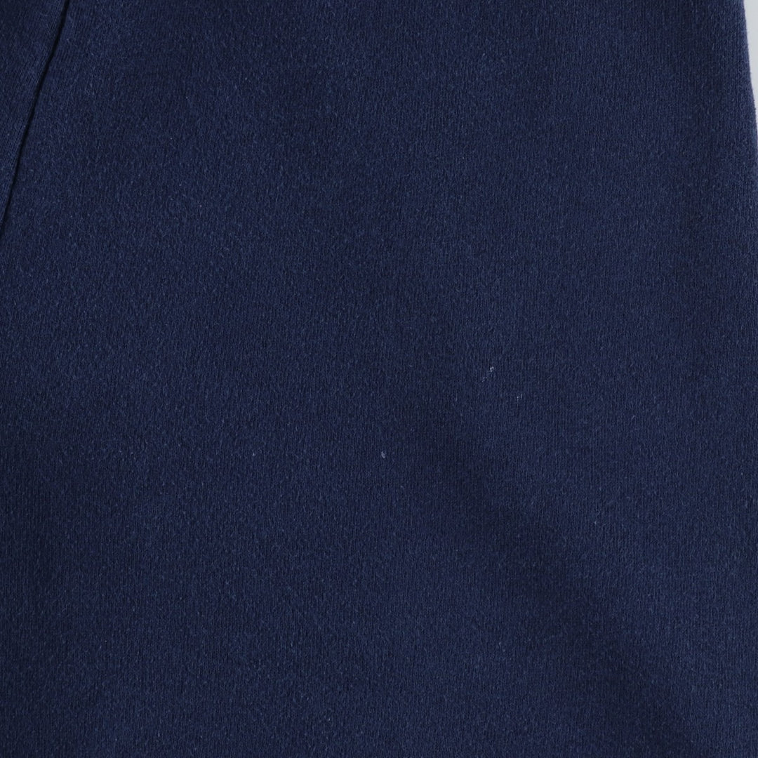 80s-90'S Jerzees USA-made men's size L (equivalent) vintage cotton navy blue type Vintage Second Hand