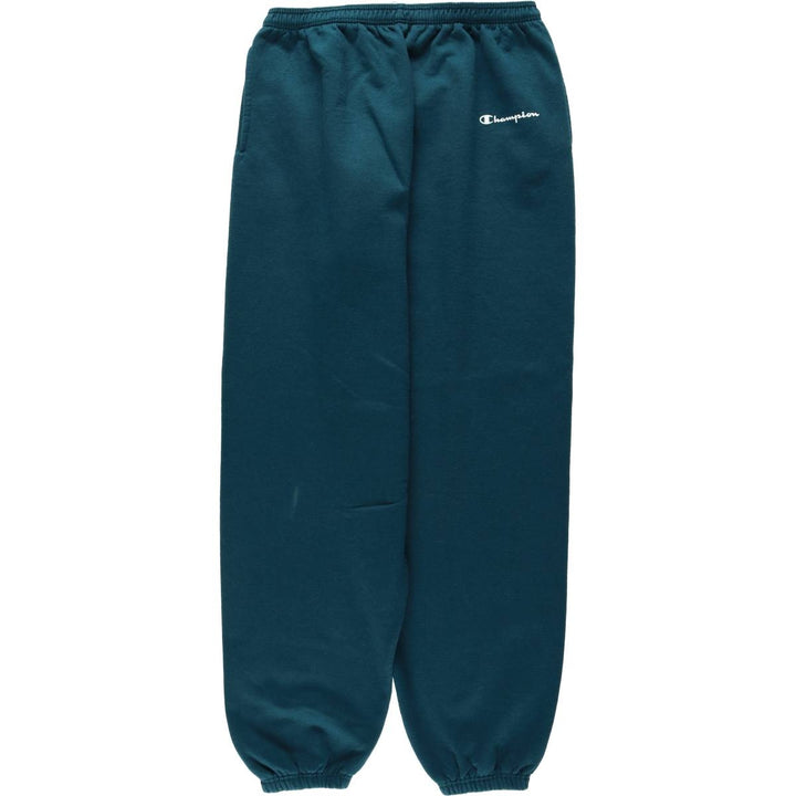 90'S Champion Authentic Athletic Wear Sweatpants, Men's Size XL (approx.), Vintage cotton green type Vintage Second Hand