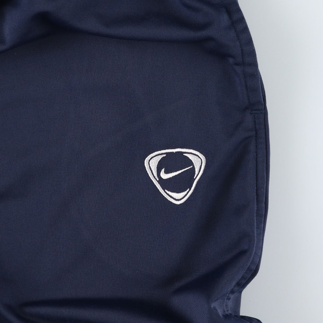 Nike track pants, men's size M (equivalent to size M). polyester navy blue type Vintage Second Hand