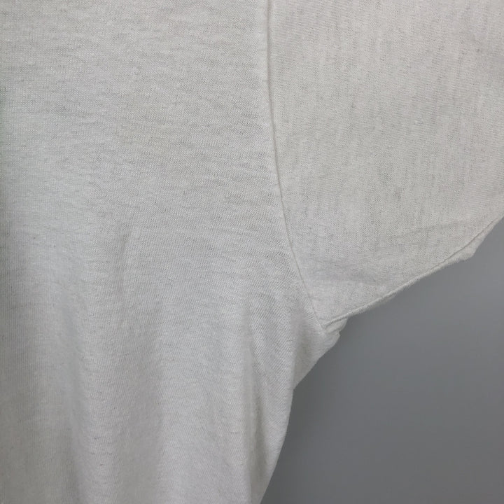80s-90'S Screen Stars Newport Advertising T-Shirt, Made in USA, Women's Size L (approx.), Vintage cotton white type Vintage Second Hand