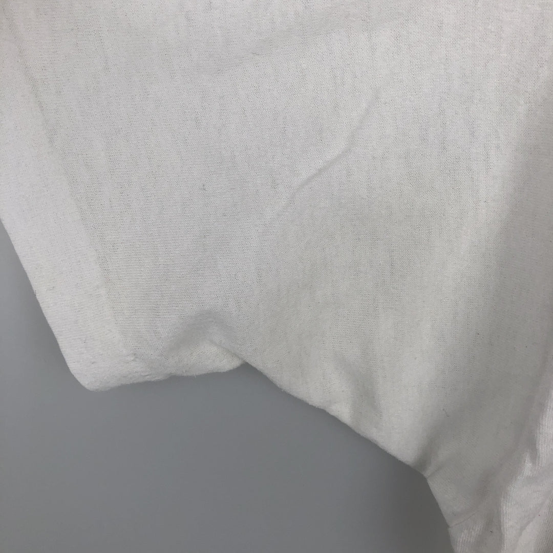 80s-90'S Screen Stars Newport Advertising T-Shirt, Made in USA, Women's Size L (approx.), Vintage cotton white type Vintage Second Hand