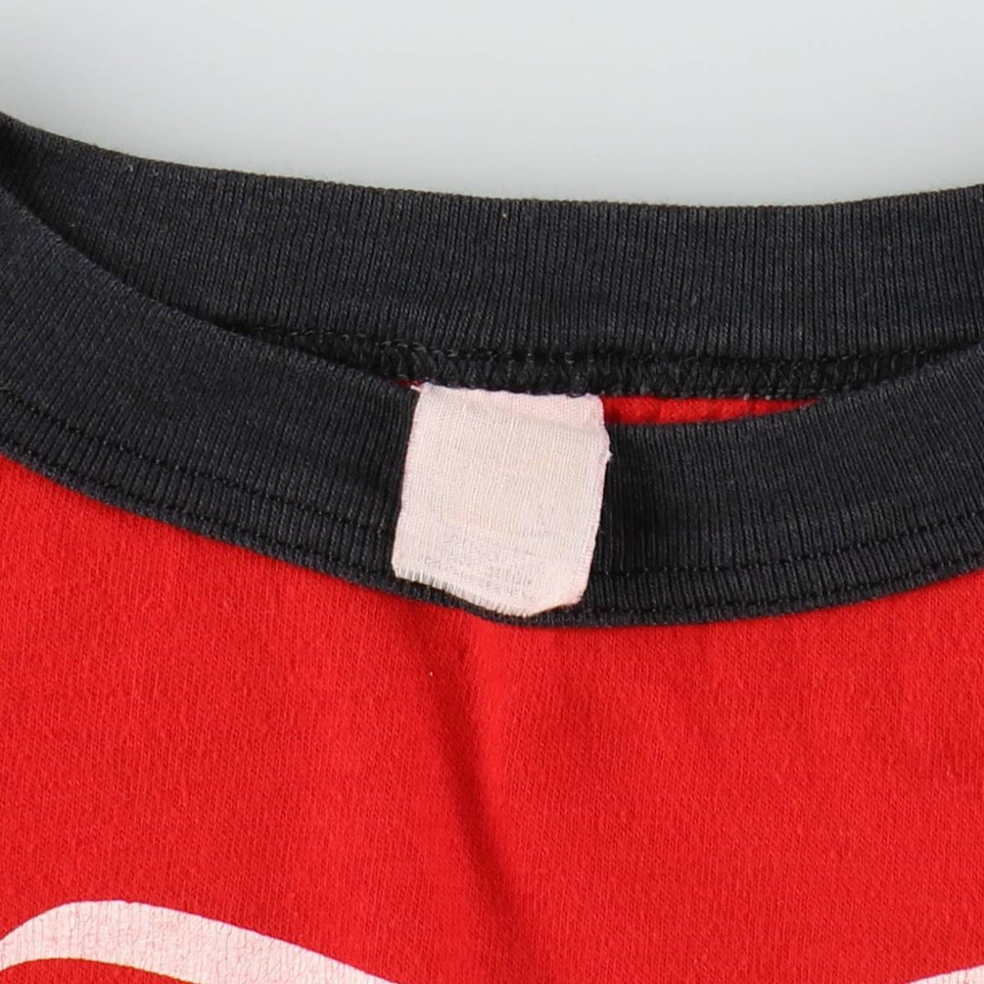 Miller High Life Advertising T-Shirt, Women's Size M (approx.), Vintage unclear red type Vintage Second Hand