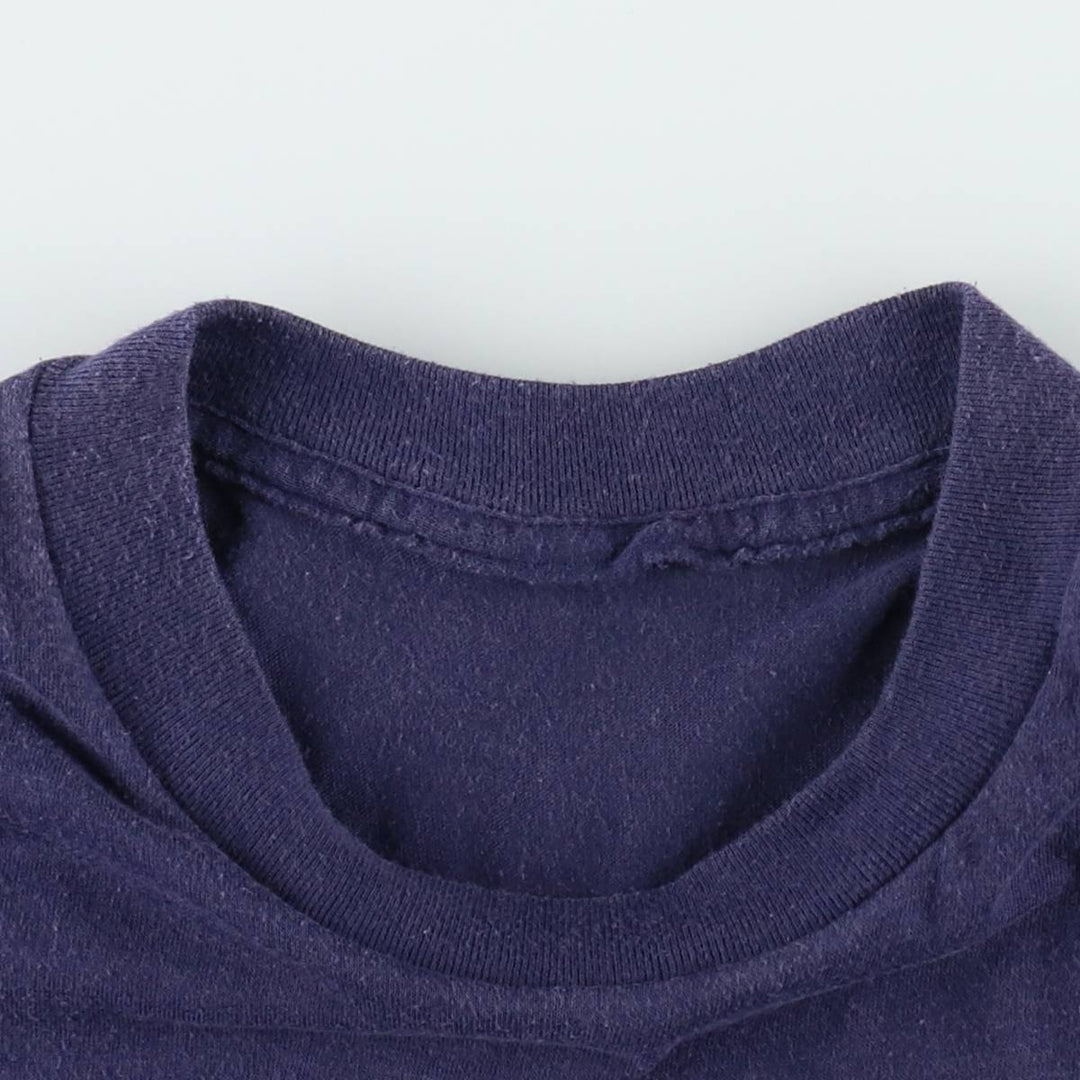 Vintage AT and T advertising T-shirt from the 1990s, women's size S equivalent. unclear navy blue type Vintage Second Hand