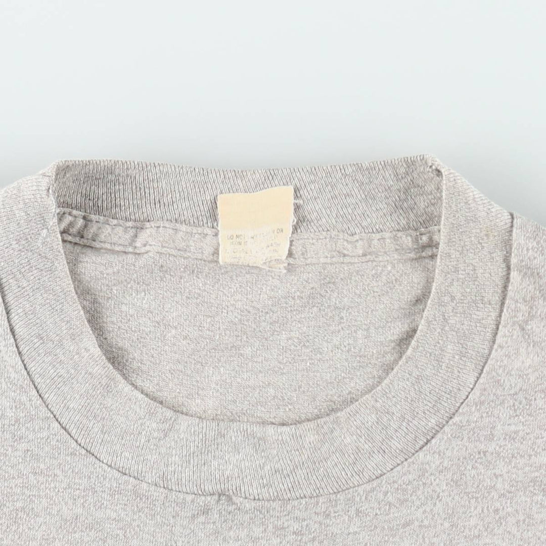 80s-90'S Screen Stars AT & T Communications Advertising T-Shirt, Made in USA, Women's Size L (approx.), Vintage unclear gray type Vintage Second Hand