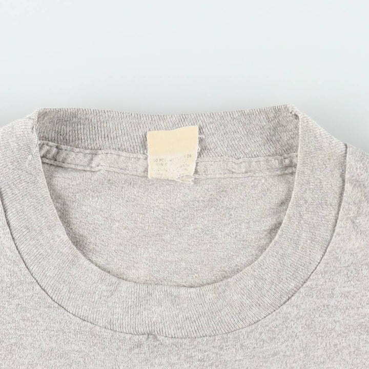 80s-90'S Screen Stars AT & T Communications Advertising T-Shirt, Made in USA, Women's Size L (approx.), Vintage unclear gray type Vintage Second Hand
