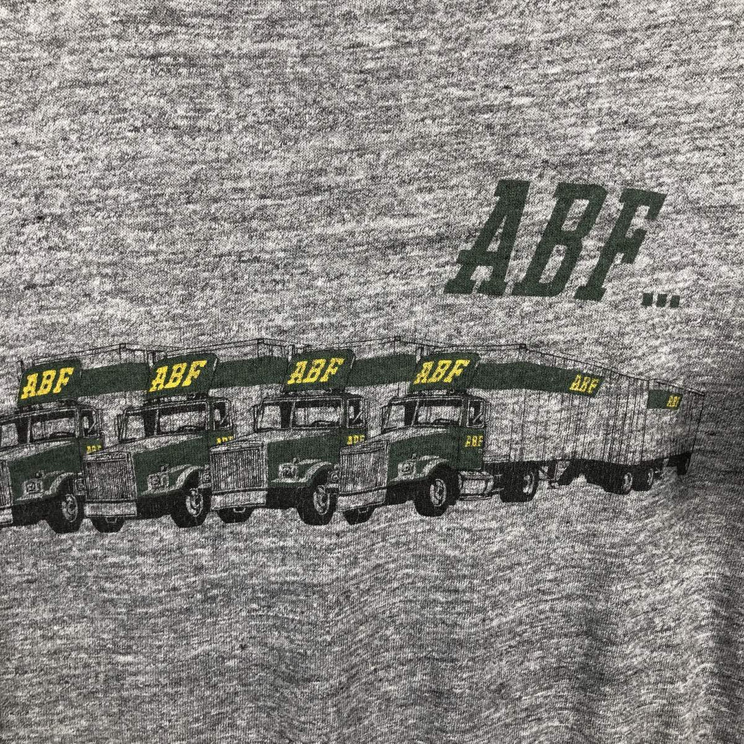 ABF Freight Advertising T-Shirt, Women's Size S (Equivalent), Vintage unclear gray type Vintage Second Hand