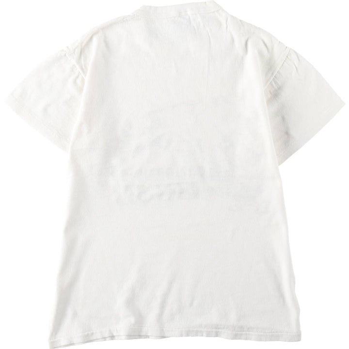 1980'S Russell University of Notre Dame Fighting Irish College T-shirt, Women's Size M (approx.), Vintage cotton white type Vintage Second Hand