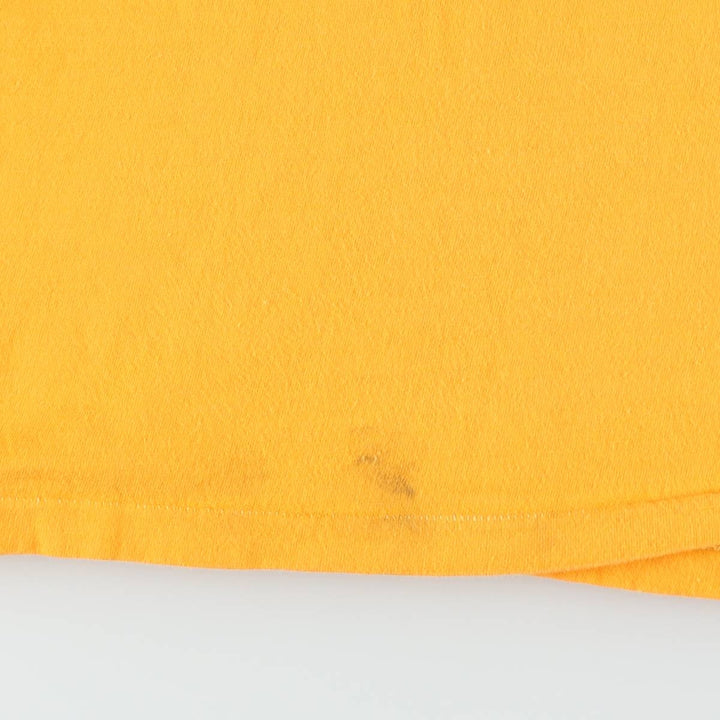 ~90'S College T-shirt, Women's Size S (approx.), Vintage unclear yellow type Vintage Second Hand