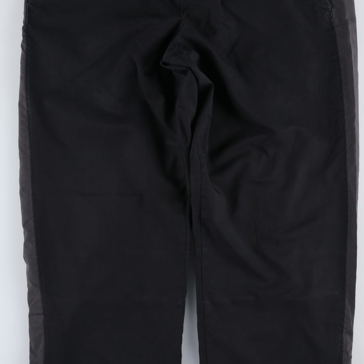 Nike warm-up pants, nylon pants, crinkle pants, men's size M polyester black type Vintage Second Hand