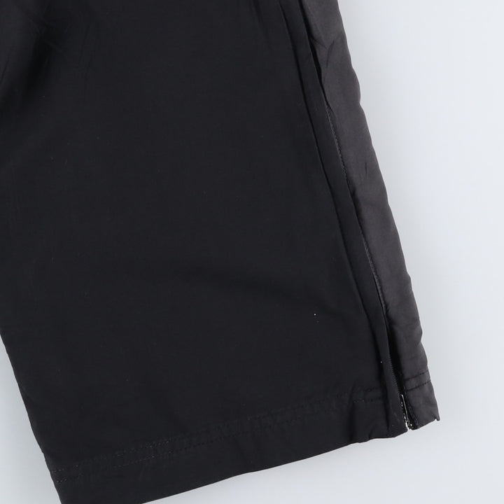 Nike warm-up pants, nylon pants, crinkle pants, men's size M polyester black type Vintage Second Hand