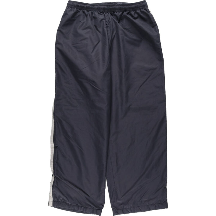 Nike warm-up pants, nylon pants, crinkle pants, men's size XL polyester black type Vintage Second Hand