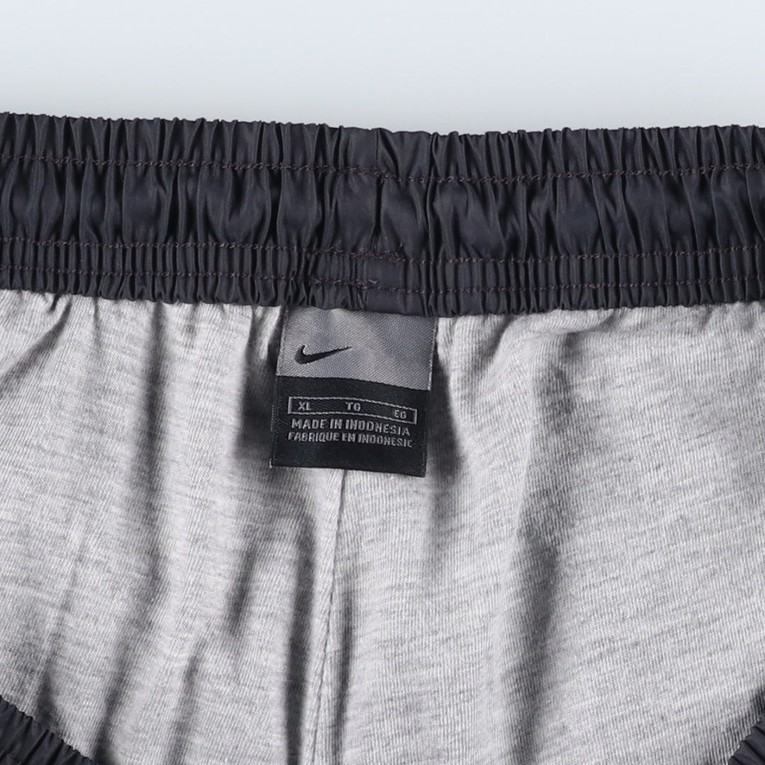 Nike warm-up pants, nylon pants, crinkle pants, men's size XL polyester black type Vintage Second Hand