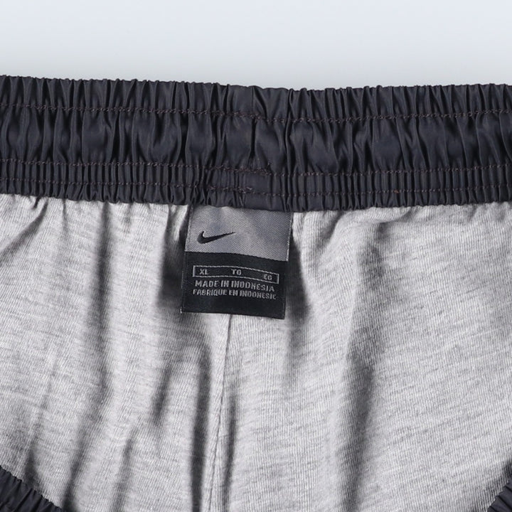 Nike warm-up pants, nylon pants, crinkle pants, men's size XL polyester black type Vintage Second Hand