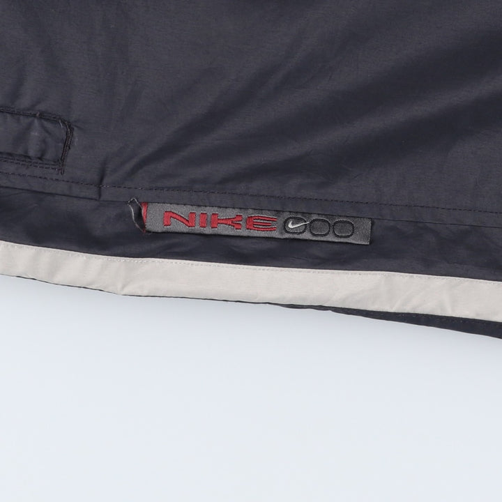 Nike warm-up pants, nylon pants, crinkle pants, men's size XL polyester black type Vintage Second Hand