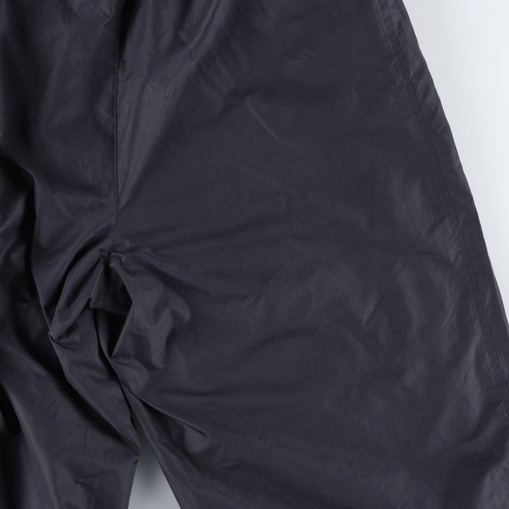 Nike warm-up pants, nylon pants, crinkle pants, men's size XL polyester black type Vintage Second Hand