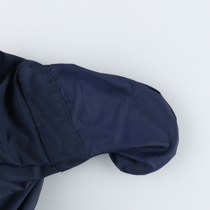 00'S Nike Warm-up Pants, Nylon Pants, Rustling Pants, Men's XL Size polyester navy blue type Vintage Second Hand