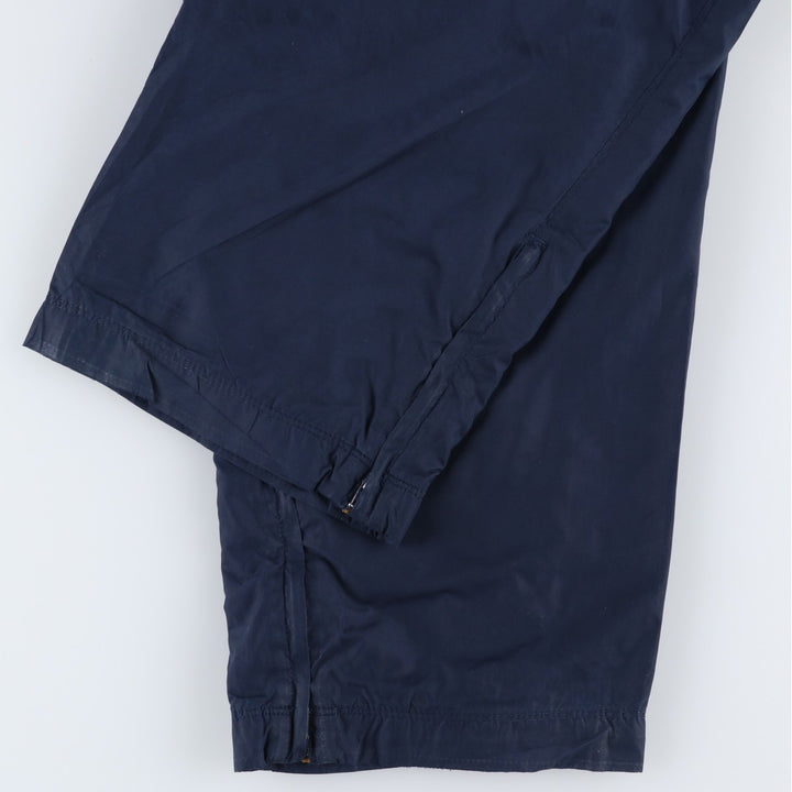 00'S Nike Warm-up Pants, Nylon Pants, Rustling Pants, Men's XL Size polyester navy blue type Vintage Second Hand