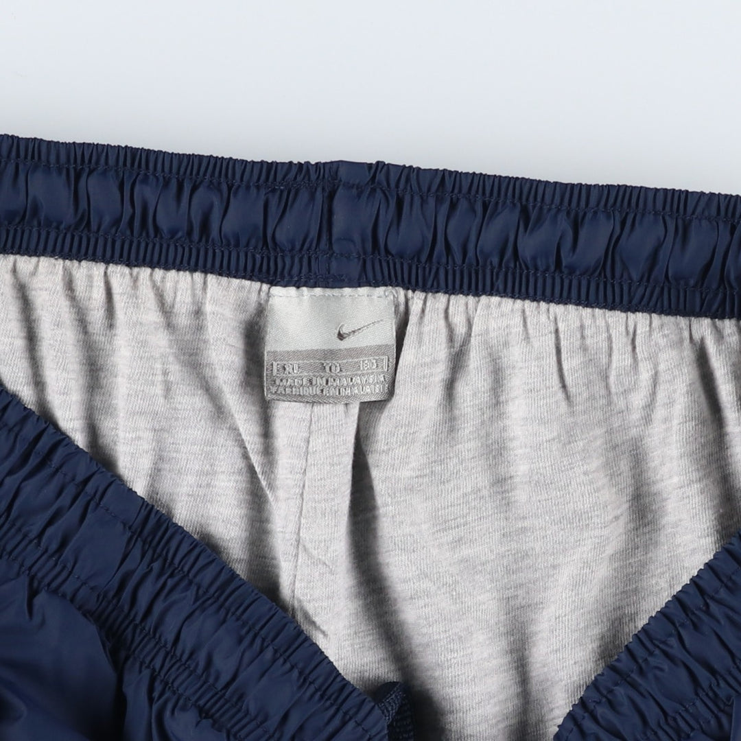 00'S Nike Nylon Pants Shaka Shaka Pants Men's XL Nylon navy blue type Vintage Second Hand