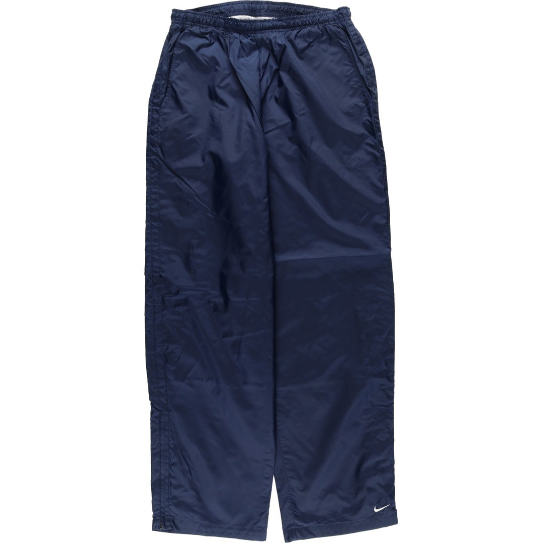 00'S Nike Nylon Pants, Shaka Shaka Pants, Men's L size Nylon navy blue type Vintage Second Hand