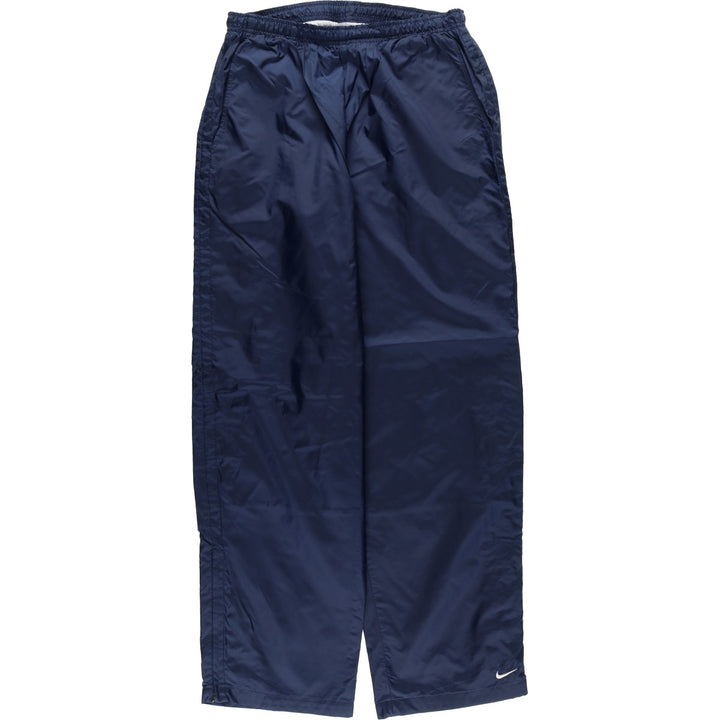 00'S Nike Nylon Pants, Shaka Shaka Pants, Men's L size Nylon navy blue type Vintage Second Hand