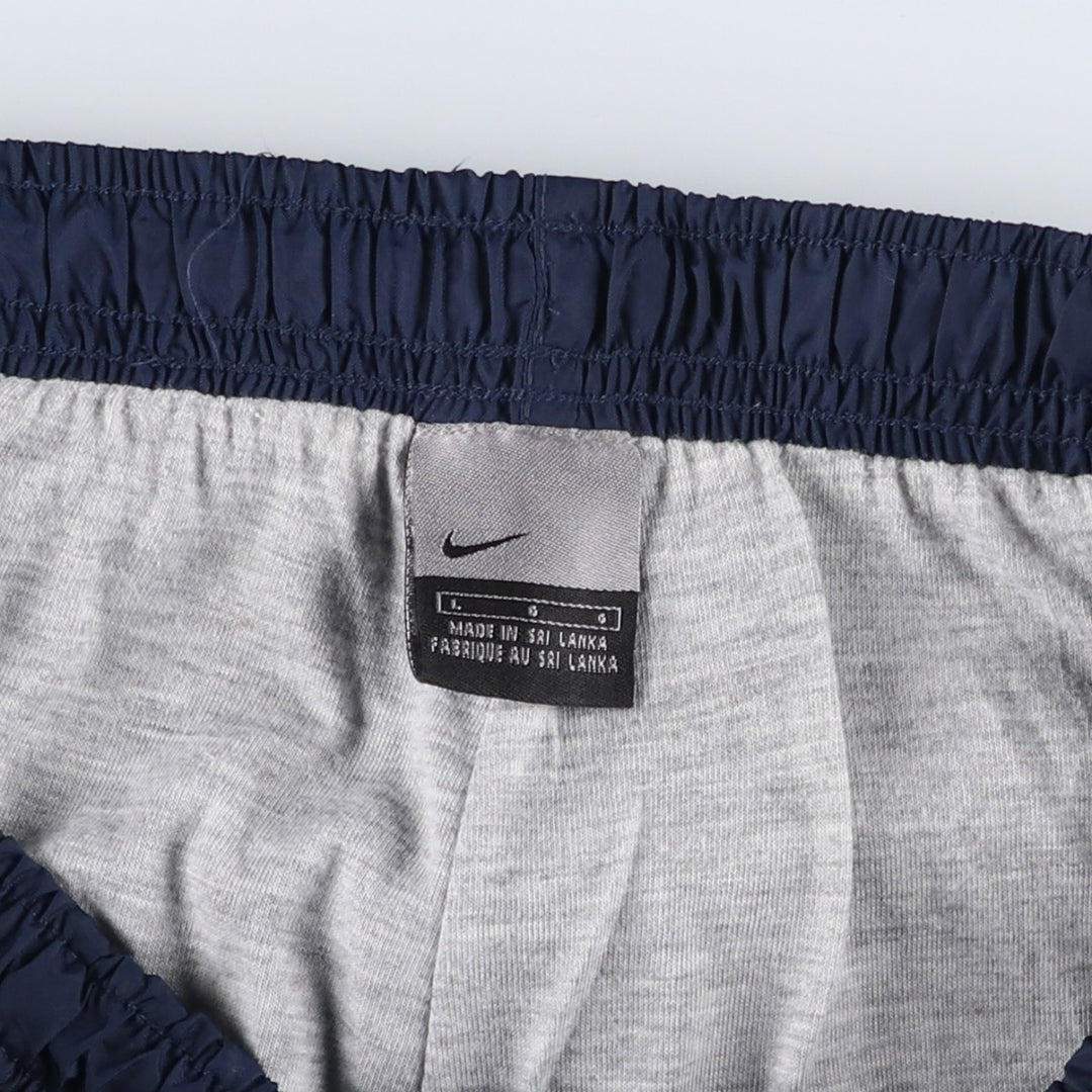 00'S Nike Nylon Pants, Shaka Shaka Pants, Men's L size Nylon navy blue type Vintage Second Hand