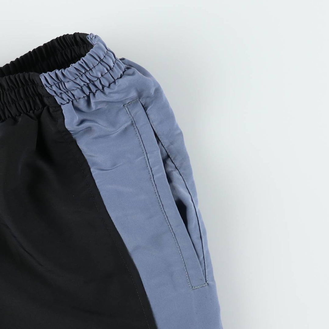 Reebok Warm-Up Pants, Nylon, Shaka Shaka Pants, Men's Size L polyester black type Vintage Second Hand