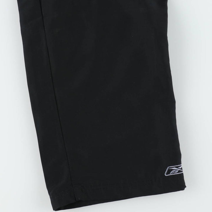 Reebok Warm-Up Pants, Nylon, Shaka Shaka Pants, Men's Size L polyester black type Vintage Second Hand