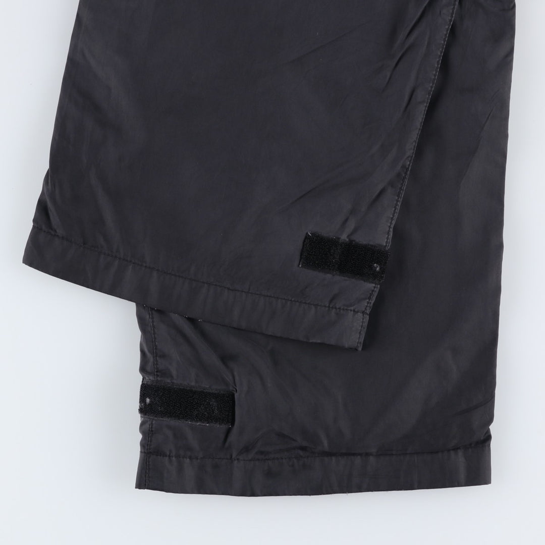 2000'S Adidas nylon pants, crinkle pants, men's size XL Nylon black type Vintage Second Hand
