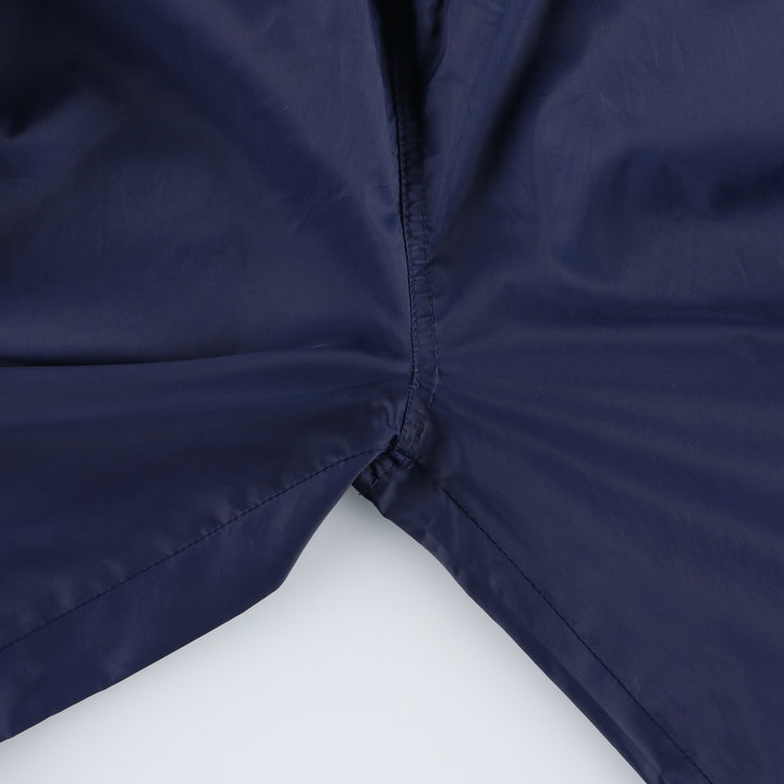 90'S Adidas nylon pants, rustling pants, men's size M, vintage Nylon navy blue type Vintage Second Hand
