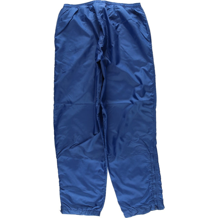 90'S Nike Nylon Pants, Shaka Shaka Pants, Men's XL Size, Vintage polyester blue type Vintage Second Hand